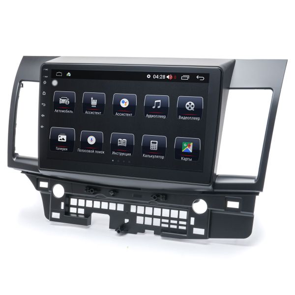 Штатна магнітола Prime-X 22-006/10B, 4+32, 4G. MITSUBISHI Lancer Х 2007+