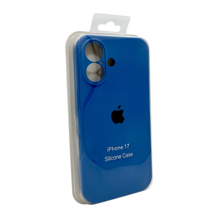 Чохол для смартфона Silicone Full Case AA Camera Protect for Apple iPhone 17 3,Royal Blue (FullAAi17-3)