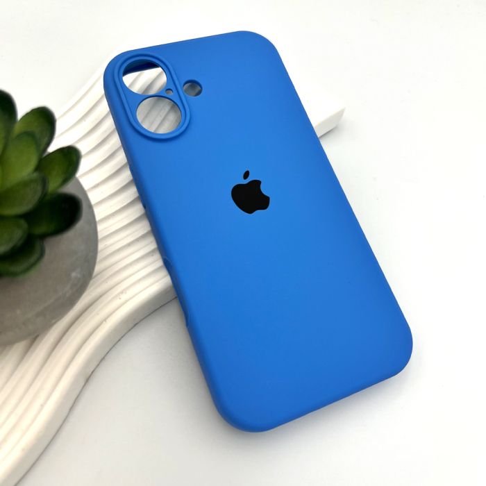 Чохол для смартфона Silicone Full Case AA Camera Protect for Apple iPhone 17 3,Royal Blue (FullAAi17-3)