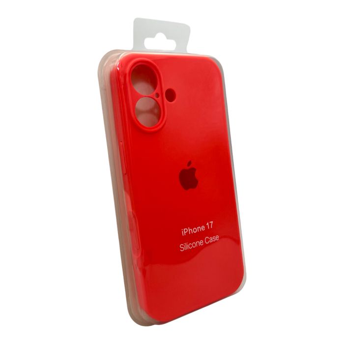Чохол для смартфона Silicone Full Case AA Camera Protect for Apple iPhone 17 18,Peach (FullAAi17-18)