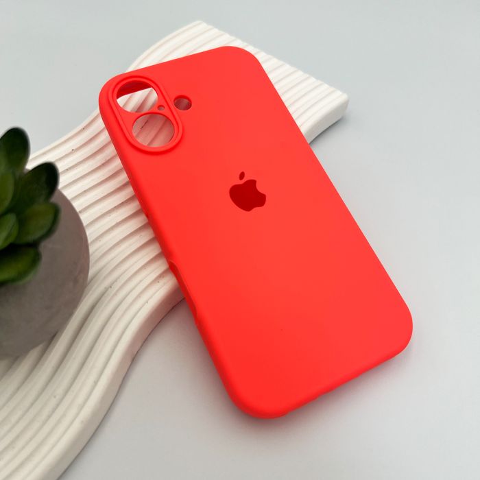 Чохол для смартфона Silicone Full Case AA Camera Protect for Apple iPhone 17 18,Peach (FullAAi17-18)