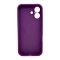 Чохол для смартфона Silicone Full Case AA Camera Protect for Apple iPhone 17 19,Purple (FullAAi17-19)