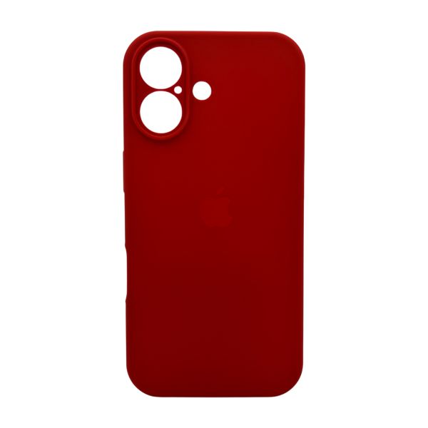 Чохол для смартфона Silicone Full Case AA Camera Protect for Apple iPhone 17 20,China Red (FullAAi17-20)