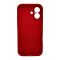 Чохол для смартфона Silicone Full Case AA Camera Protect for Apple iPhone 17 20,China Red (FullAAi17-20)
