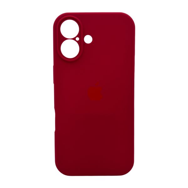 Чохол для смартфона Silicone Full Case AA Camera Protect for Apple iPhone 17 21,Rose Red (FullAAi17-21)