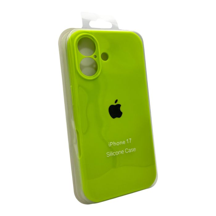 Чохол для смартфона Silicone Full Case AA Camera Protect for Apple iPhone 17 24,Shiny Green (FullAAi17-24)