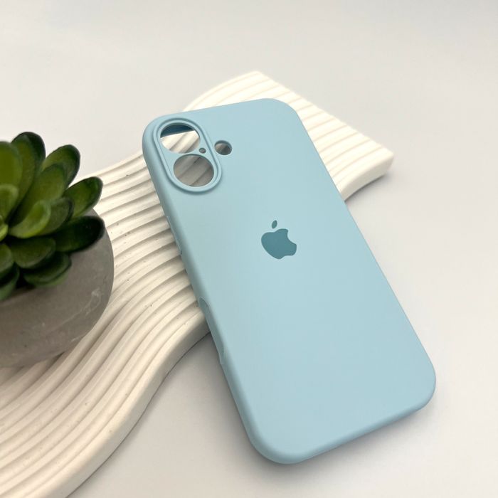 Чохол для смартфона Silicone Full Case AA Camera Protect for Apple iPhone 17 27,Mist Blue (FullAAi17-27)