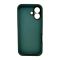 Чохол для смартфона Silicone Full Case AA Camera Protect for Apple iPhone 17 31,Dark Green (FullAAi17-31)