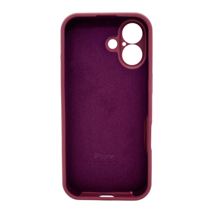 Чохол для смартфона Silicone Full Case AA Camera Protect for Apple iPhone 17 35,Maroon (FullAAi17-35)
