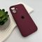 Чохол для смартфона Silicone Full Case AA Camera Protect for Apple iPhone 17 35,Maroon (FullAAi17-35)