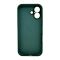 Чохол для смартфона Silicone Full Case AA Camera Protect for Apple iPhone 17 40,Atrovirens (FullAAi17-40)