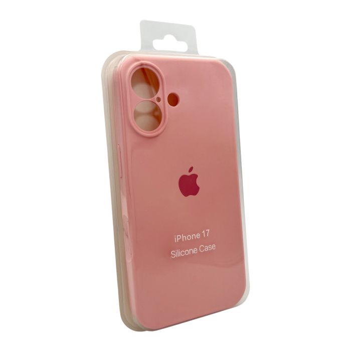 Чохол для смартфона Silicone Full Case AA Camera Protect for Apple iPhone 17 41,Pink (FullAAi17-41)