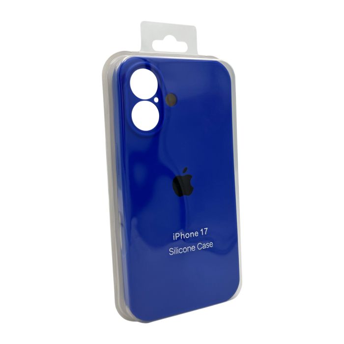 Чохол для смартфона Silicone Full Case AA Camera Protect for Apple iPhone 17 45,Shiny Blue (FullAAi17-45)