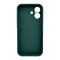 Чохол для смартфона Silicone Full Case AA Camera Protect for Apple iPhone 17 46,Pine Green (FullAAi17-46)