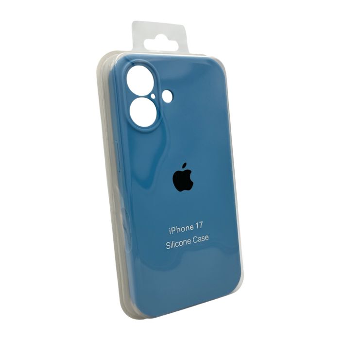 Чохол для смартфона Silicone Full Case AA Camera Protect for Apple iPhone 17 49,Cornflower (FullAAi17-49)