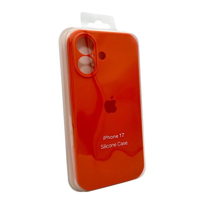 Чохол для смартфона Silicone Full Case AA Camera Protect for Apple iPhone 17 52,Orange (FullAAi17-52)