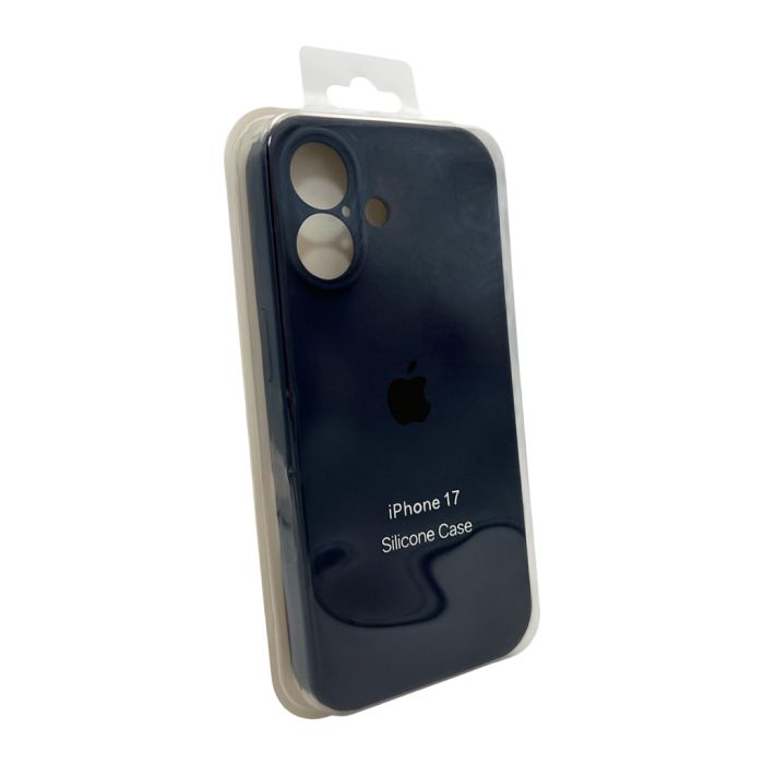 Чохол для смартфона Silicone Full Case AA Camera Protect for Apple iPhone 17 55,Mid Black (FullAAi17-55)