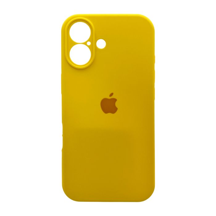 Чохол для смартфона Silicone Full Case AA Camera Protect for Apple iPhone 17 56,Sunny Yellow (FullAAi17-56)