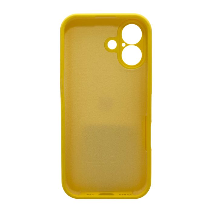 Чохол для смартфона Silicone Full Case AA Camera Protect for Apple iPhone 17 56,Sunny Yellow (FullAAi17-56)