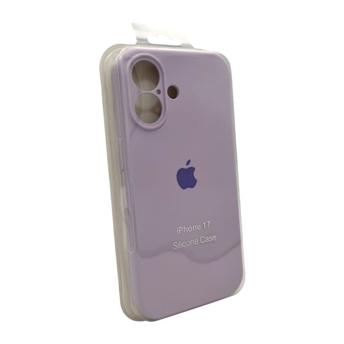 Чохол для смартфона Silicone Full Case AA Camera Protect for Apple iPhone 17 58,Lilac (FullAAi17-58)