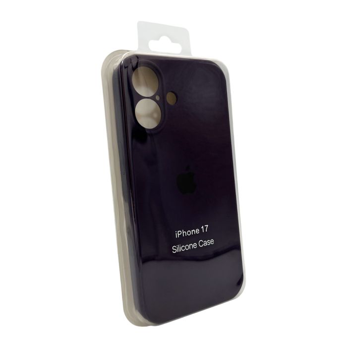 Чохол для смартфона Silicone Full Case AA Camera Protect for Apple iPhone 17 59,Berry Purple (FullAAi17-59)