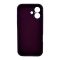 Чохол для смартфона Silicone Full Case AA Camera Protect for Apple iPhone 17 59,Berry Purple (FullAAi17-59)