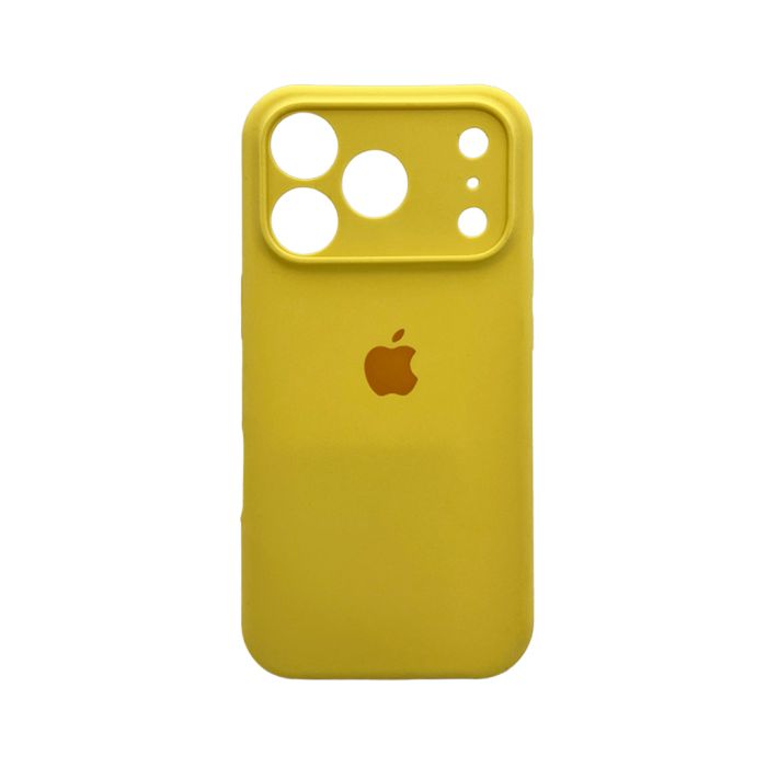 Чохол для смартфона Silicone Full Case AA Camera Protect for Apple iPhone 17 Pro 4,Yellow (FullAAi17P-4)