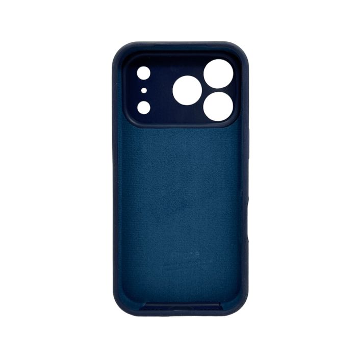 Чохол для смартфона Silicone Full Case AA Camera Protect for Apple iPhone 17 Pro 7,Dark Blue (FullAAi17P-7)