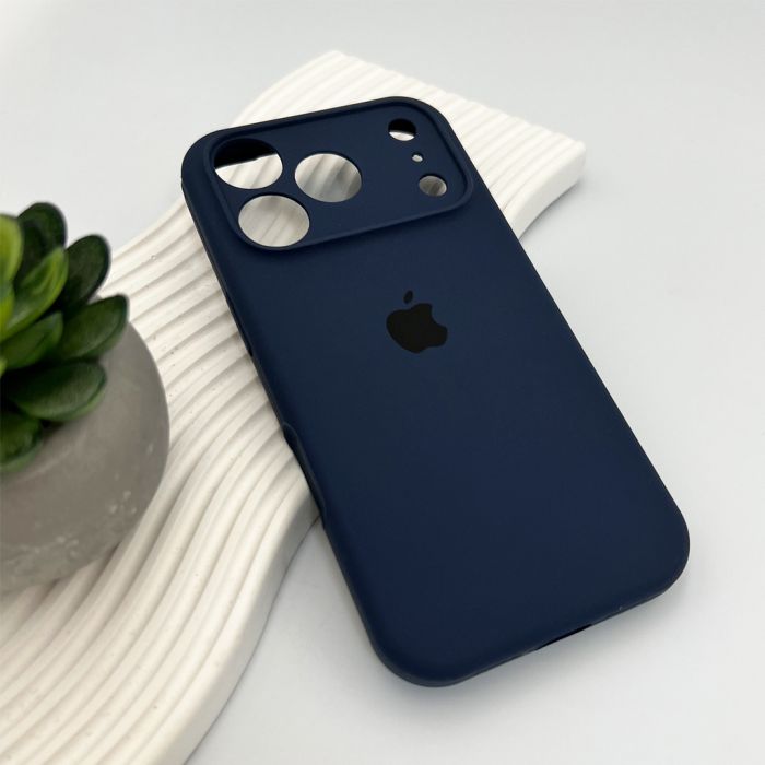 Чохол для смартфона Silicone Full Case AA Camera Protect for Apple iPhone 17 Pro 7,Dark Blue (FullAAi17P-7)
