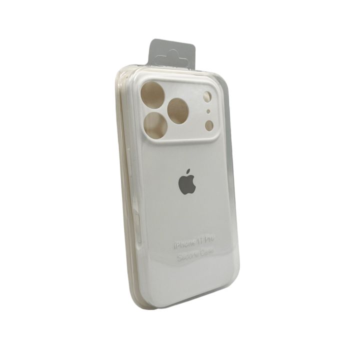 Чохол для смартфона Silicone Full Case AA Camera Protect for Apple iPhone 17 Pro 8,White (FullAAi17P-8)