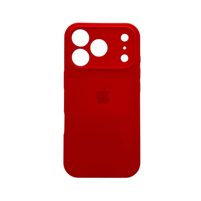 Чохол для смартфона Silicone Full Case AA Camera Protect for Apple iPhone 17 Pro 11,Red (FullAAi17P-11)