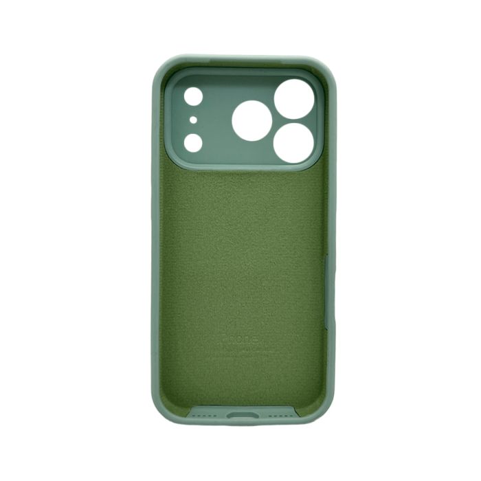 Чохол для смартфона Silicone Full Case AA Camera Protect for Apple iPhone 17 Pro 13,Turquoise (FullAAi17P-13)