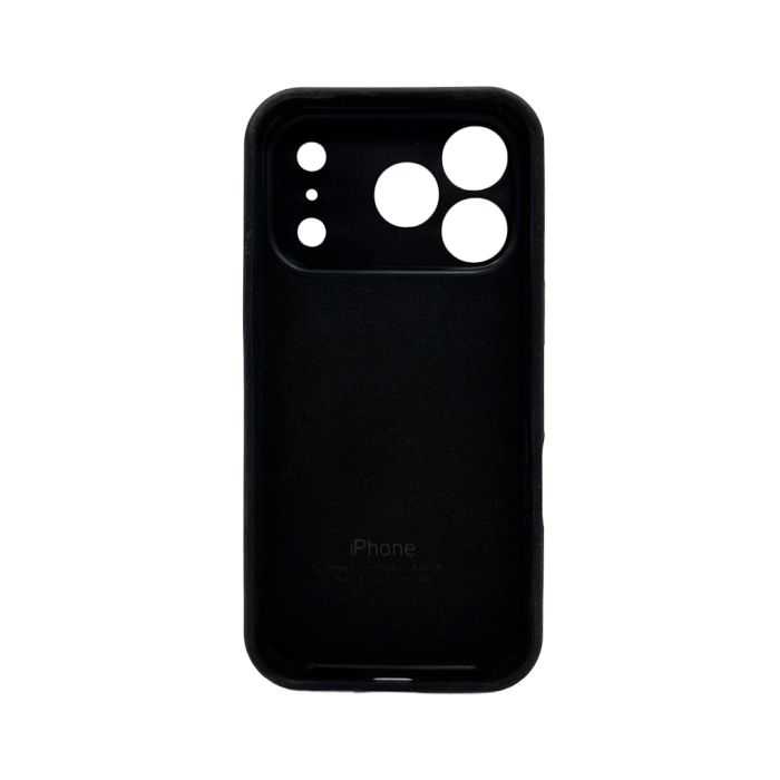 Чохол для смартфона Silicone Full Case AA Camera Protect for Apple iPhone 17 Pro 14,Black (FullAAi17P-14)
