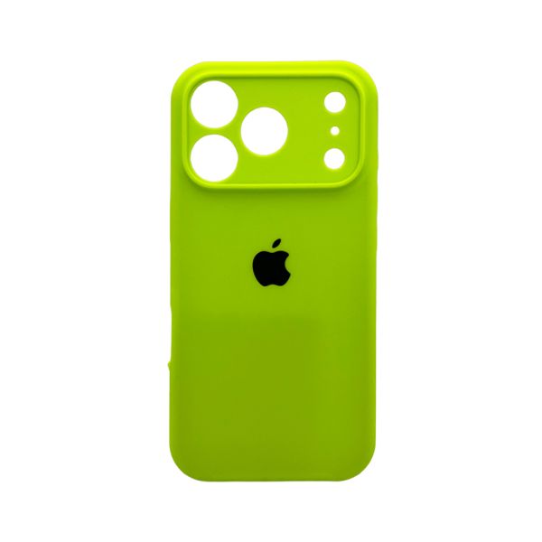 Чохол для смартфона Silicone Full Case AA Camera Protect for Apple iPhone 17 Pro 24,Shiny Green (FullAAi17P-24)