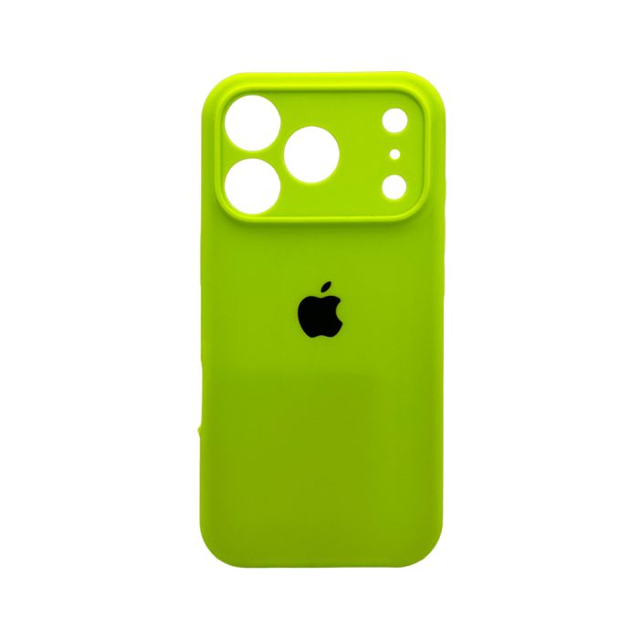 Чохол для смартфона Silicone Full Case AA Camera Protect for Apple iPhone 17 Pro 24,Shiny Green (FullAAi17P-24)