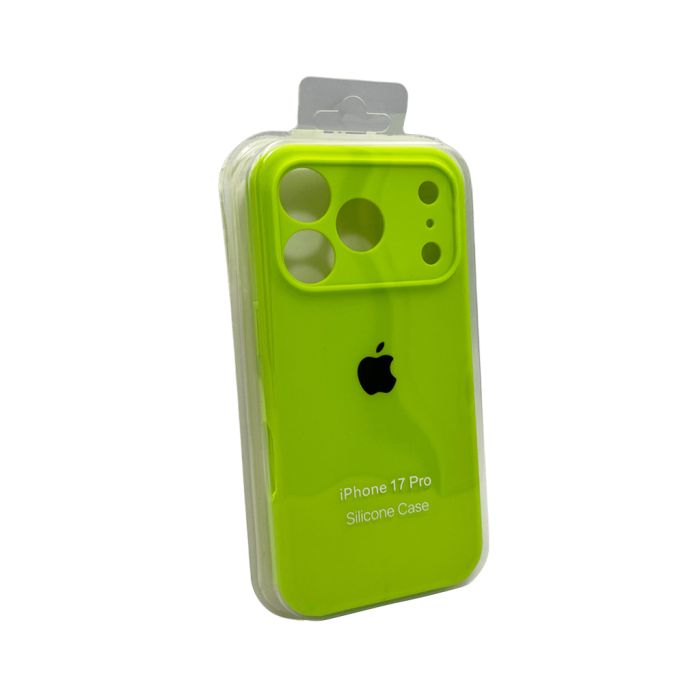 Чохол для смартфона Silicone Full Case AA Camera Protect for Apple iPhone 17 Pro 24,Shiny Green (FullAAi17P-24)