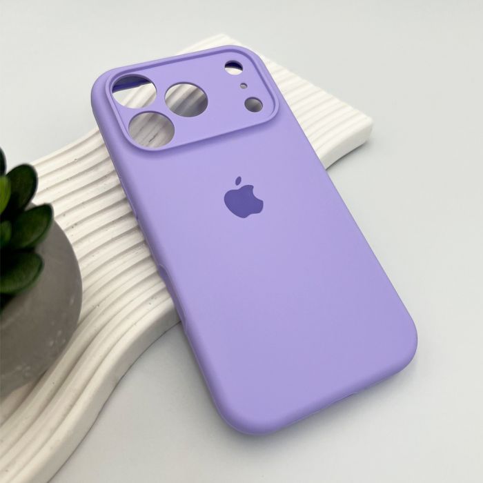 Чохол для смартфона Silicone Full Case AA Camera Protect for Apple iPhone 17 Pro 26,Elegant Purple (FullAAi17P-26)