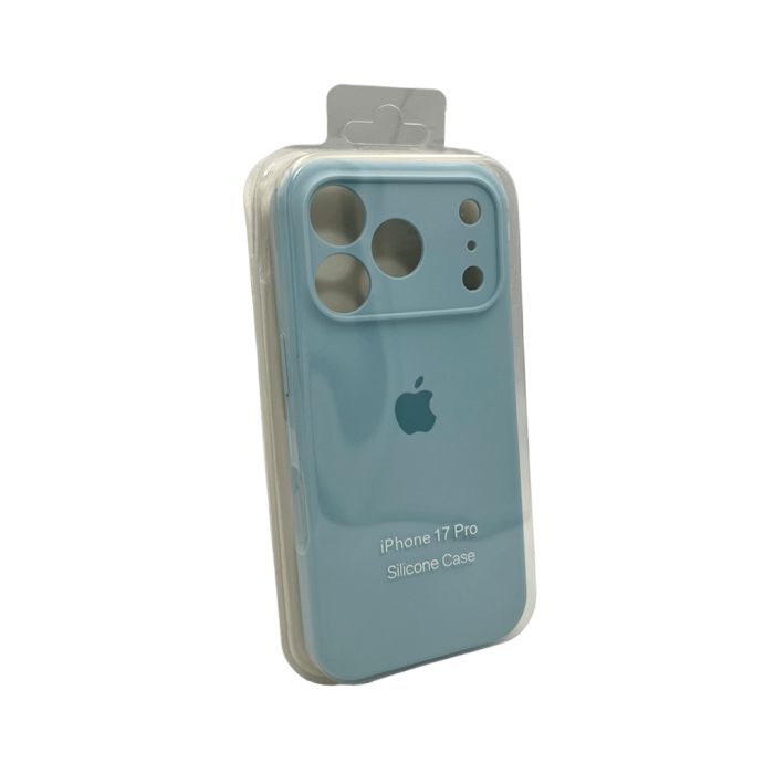 Чохол для смартфона Silicone Full Case AA Camera Protect for Apple iPhone 17 Pro 27,Mist Blue (FullAAi17P-27)