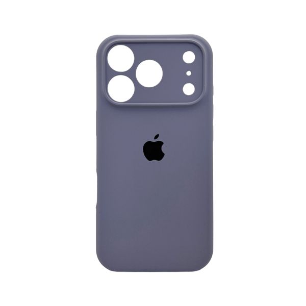 Чохол для смартфона Silicone Full Case AA Camera Protect for Apple iPhone 17 Pro 28,Lavender Grey (FullAAi17P-28)