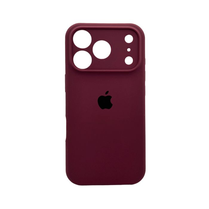 Чохол для смартфона Silicone Full Case AA Camera Protect for Apple iPhone 17 Pro 35,Maroon (FullAAi17P-35)