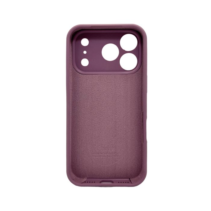 Чохол для смартфона Silicone Full Case AA Camera Protect for Apple iPhone 17 Pro 36,Blackcurrant (FullAAi17P-36)