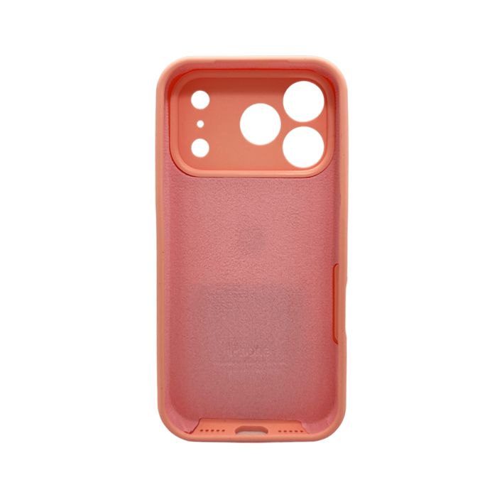 Чохол для смартфона Silicone Full Case AA Camera Protect for Apple iPhone 17 Pro 37,Grapefruit (FullAAi17P-37)