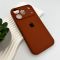 Чохол для смартфона Silicone Full Case AA Camera Protect for Apple iPhone 17 Pro 42,Saddle Brown (FullAAi17P-42)