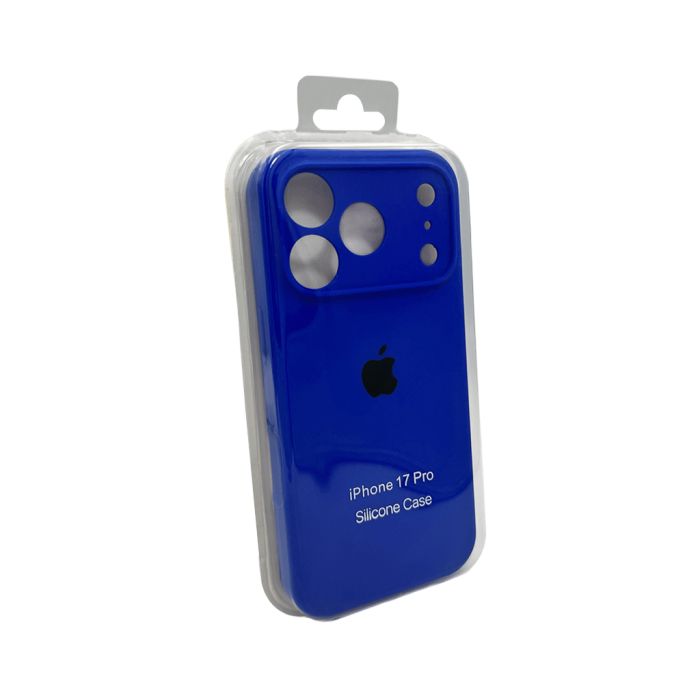 Чохол для смартфона Silicone Full Case AA Camera Protect for Apple iPhone 17 Pro 45,Shiny Blue (FullAAi17P-45)