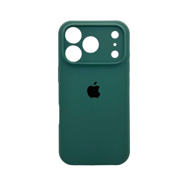 Чохол для смартфона Silicone Full Case AA Camera Protect for Apple iPhone 17 Pro 46,Pine Green (FullAAi17P-46)