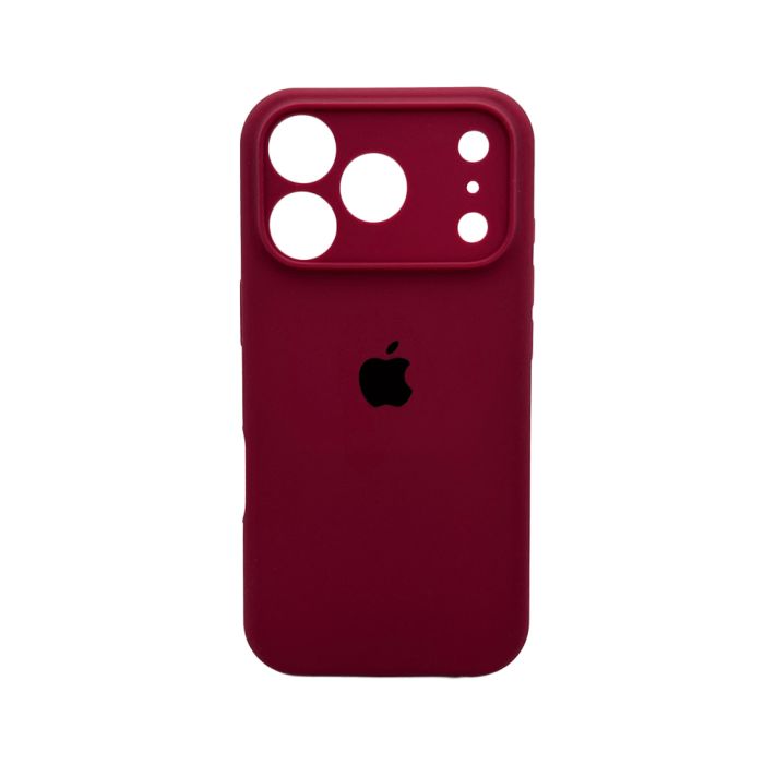Чохол для смартфона Silicone Full Case AA Camera Protect for Apple iPhone 17 Pro 47,Plum (FullAAi17P-47)