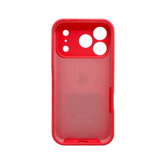 Чохол для смартфона Silicone Full Case AA Camera Protect for Apple iPhone 17 Pro 50,Pink Orange (FullAAi17P-50)