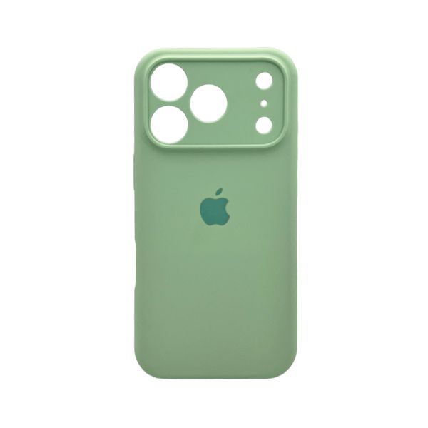 Чохол для смартфона Silicone Full Case AA Camera Protect for Apple iPhone 17 Pro 51,Avokado Green (FullAAi17P-51)