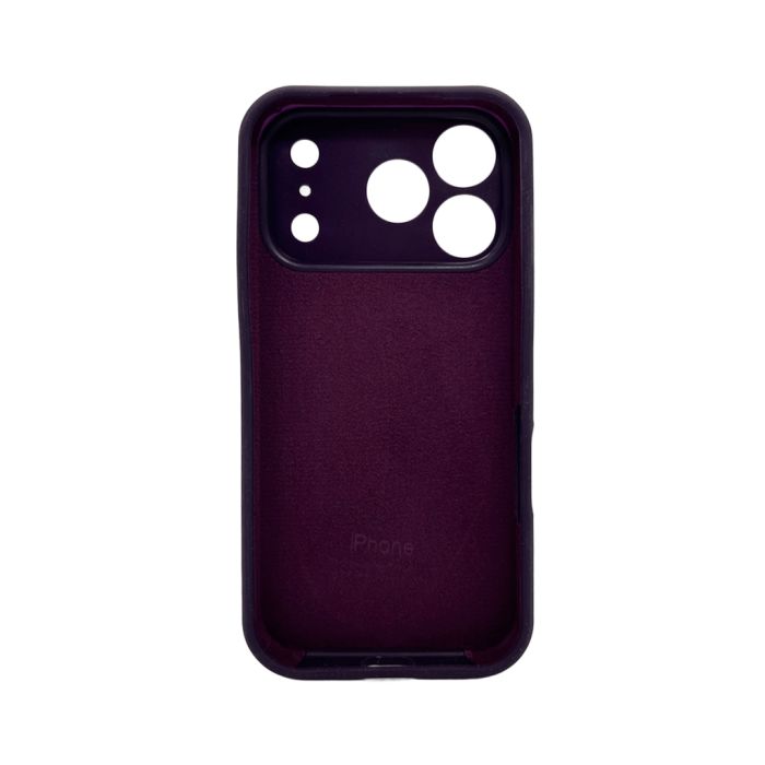 Чохол для смартфона Silicone Full Case AA Camera Protect for Apple iPhone 17 Pro 59,Berry Purple (FullAAi17P-59)