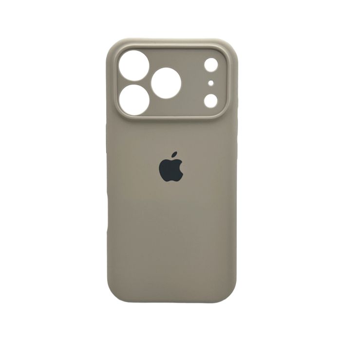 Чохол для смартфона Silicone Full Case AA Camera Protect for Apple iPhone 17 Pro Max 9,Antique White (FullAAi17PM-9)